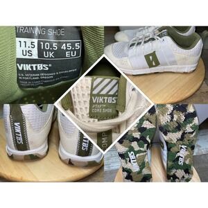 Viktos PTXF Core 1 Training Shoes Men 11.5US Tactical CrossFit Gym Camo Military